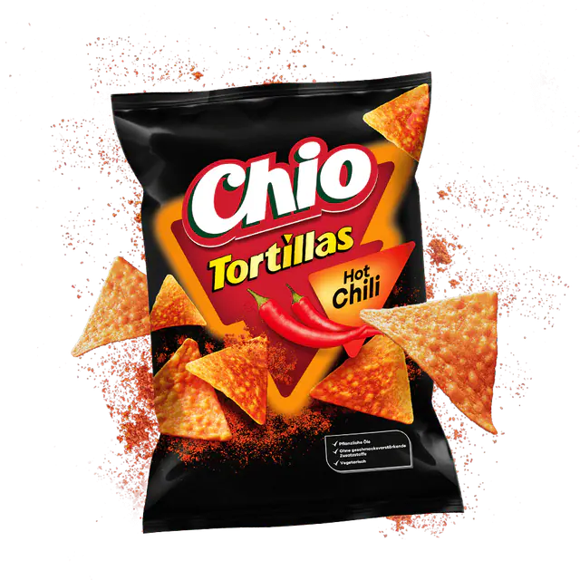 Chio Tortillas Hot Chilli