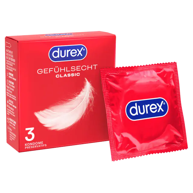 Durex Gefühlsecht 3er Pack ;)