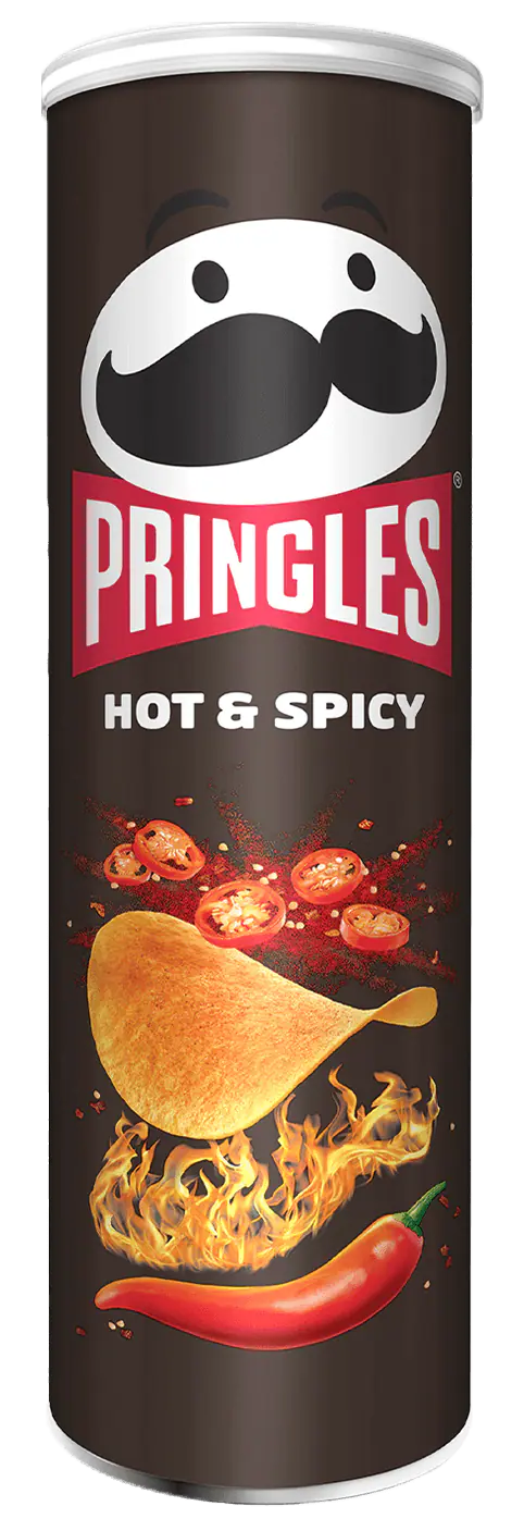 Pringels Hot Spicy