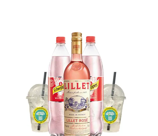 Wildberry Lillet on Ice