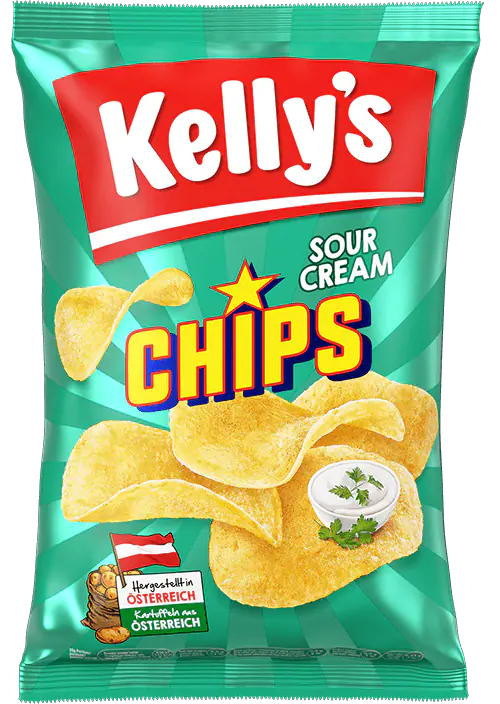 Kellys Chips Sour Cream