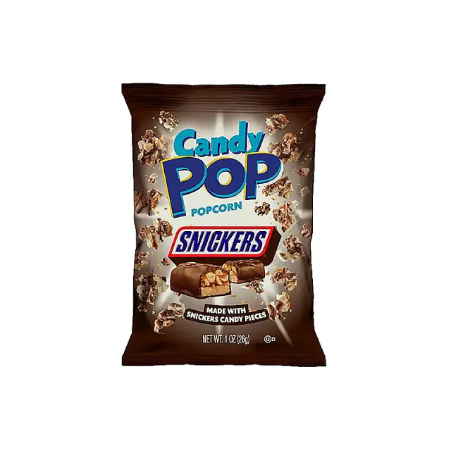 Candy Pop Popcorn Snickers Mini 28 g